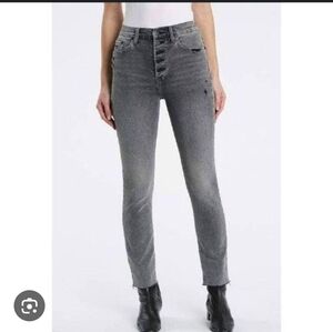 Pistola Gray Washed Jeans Smooth Denim